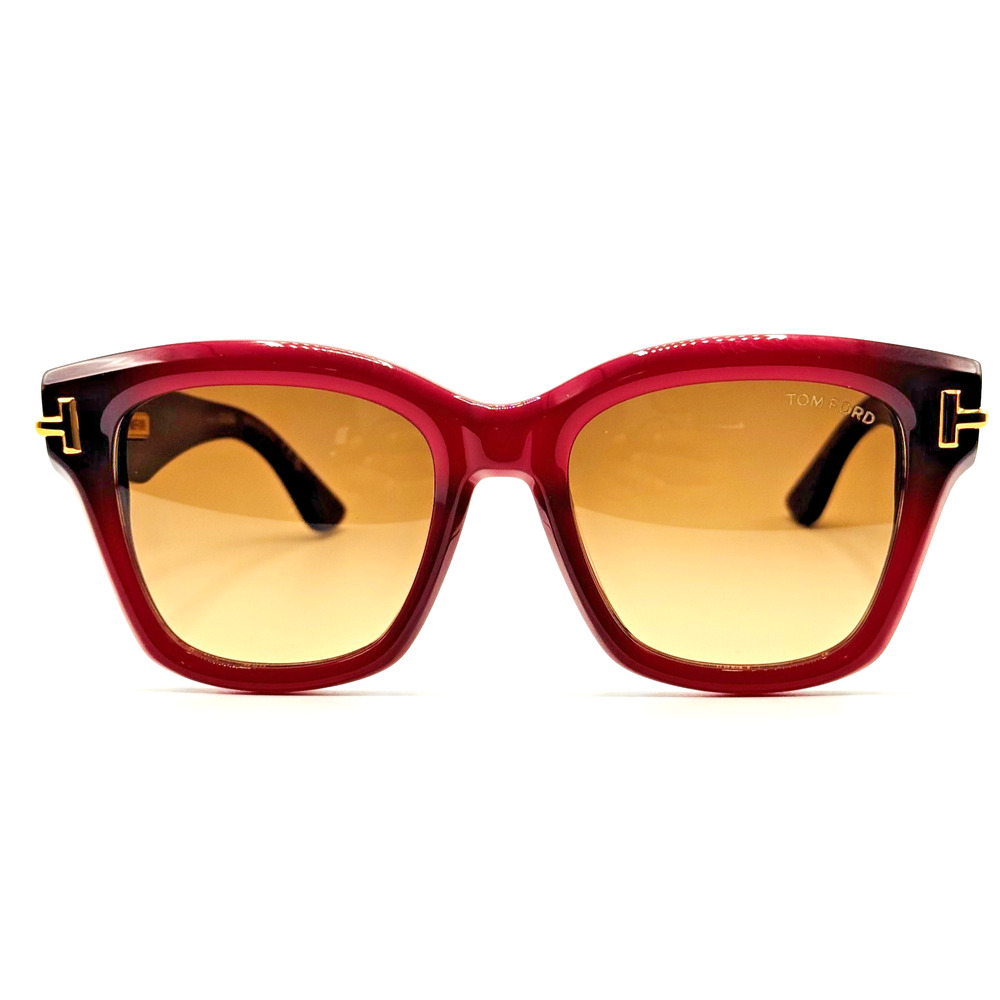 Tom Ford Sunglasses Icon TF1329 81F Violet Butterfly Brown Gradient Lens 55mm - Picture 4 of 16
